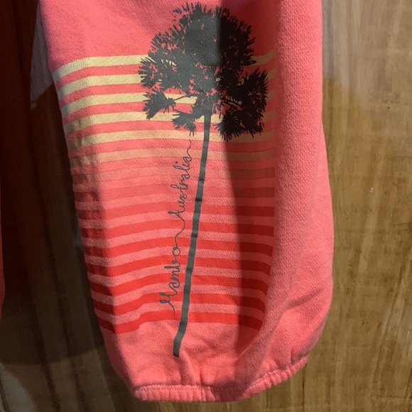 Pink ombré Mambo Australia joggers. -large - Picture 6 of 9